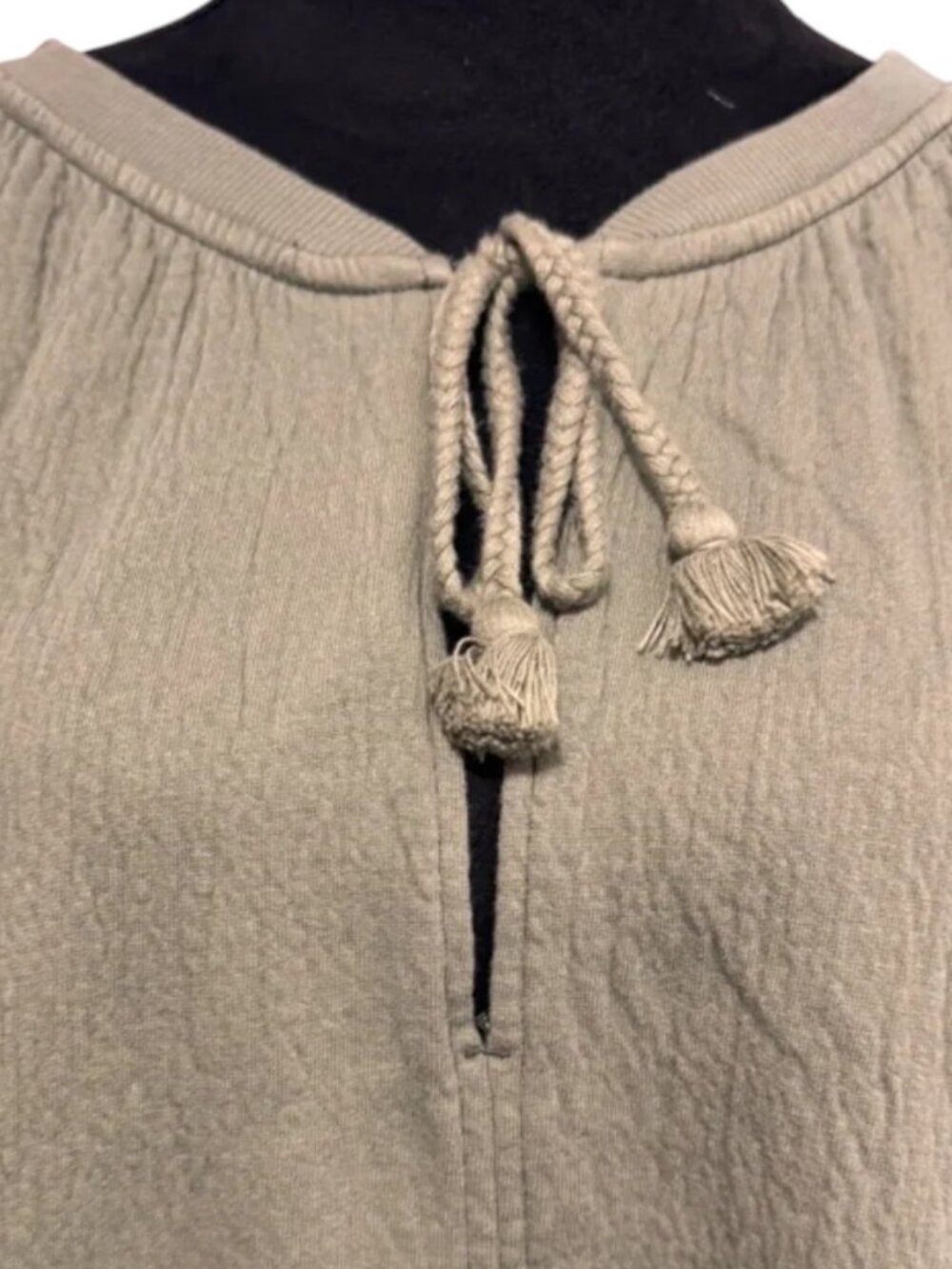 Aerie Easy Street Olive Oversized Sweatshirt | L - Picture 4 of 5